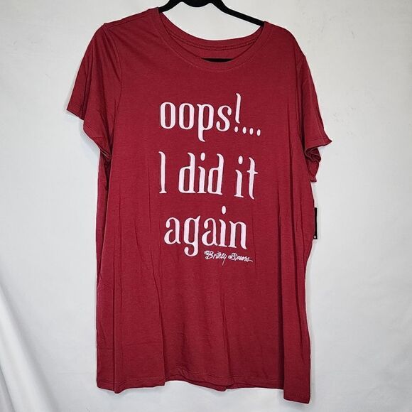 2X 18W 20W Torrid Red Britney Spears Oops I Did It Again Halloween Cosplay Music - Picture 2 of 5